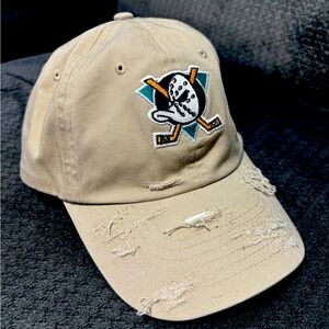 Distressed Mighty Ducks adjustable hat